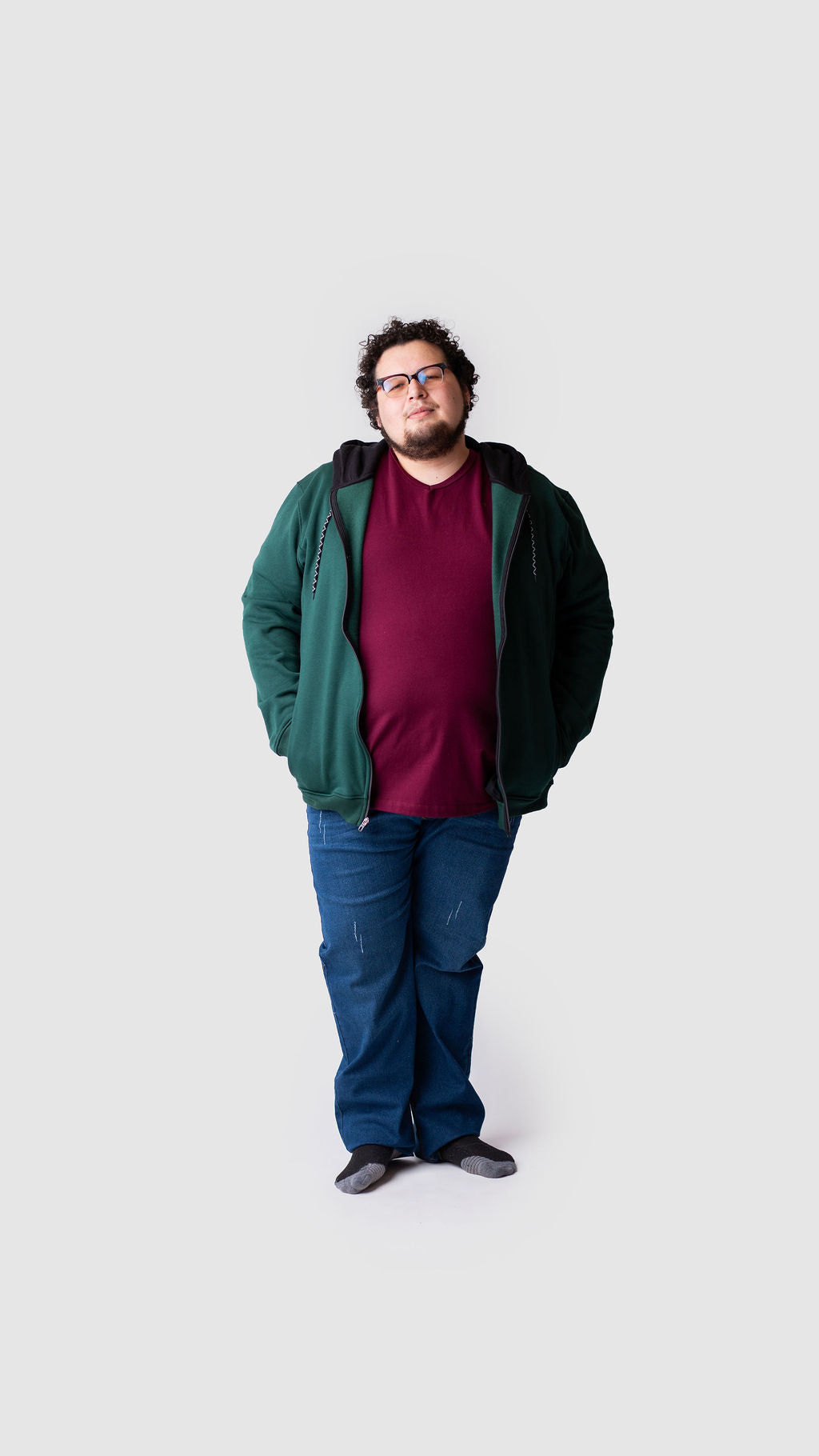 Sudadera con cierre