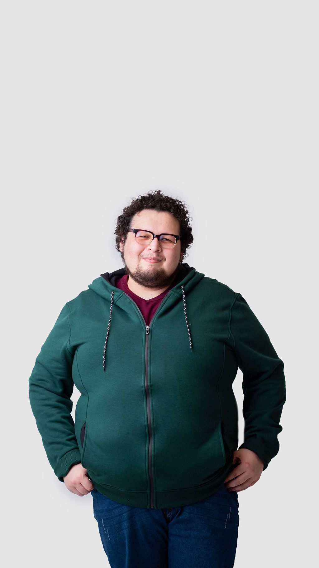 Sudadera con cierre