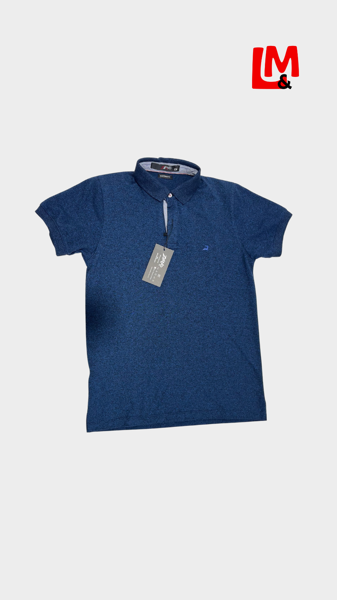 Playera Jaspeada Polo