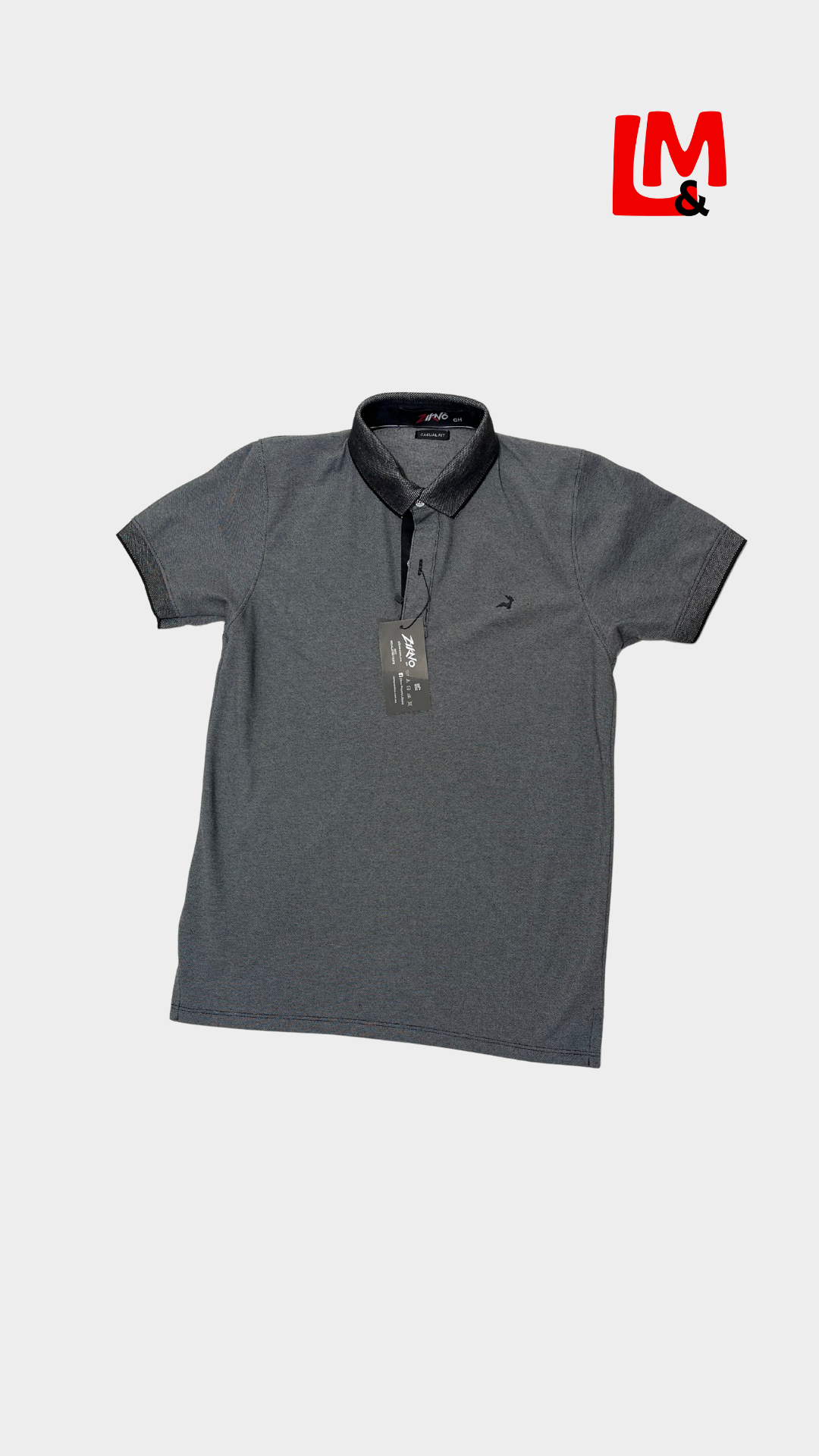 Playera Jaspeada Polo