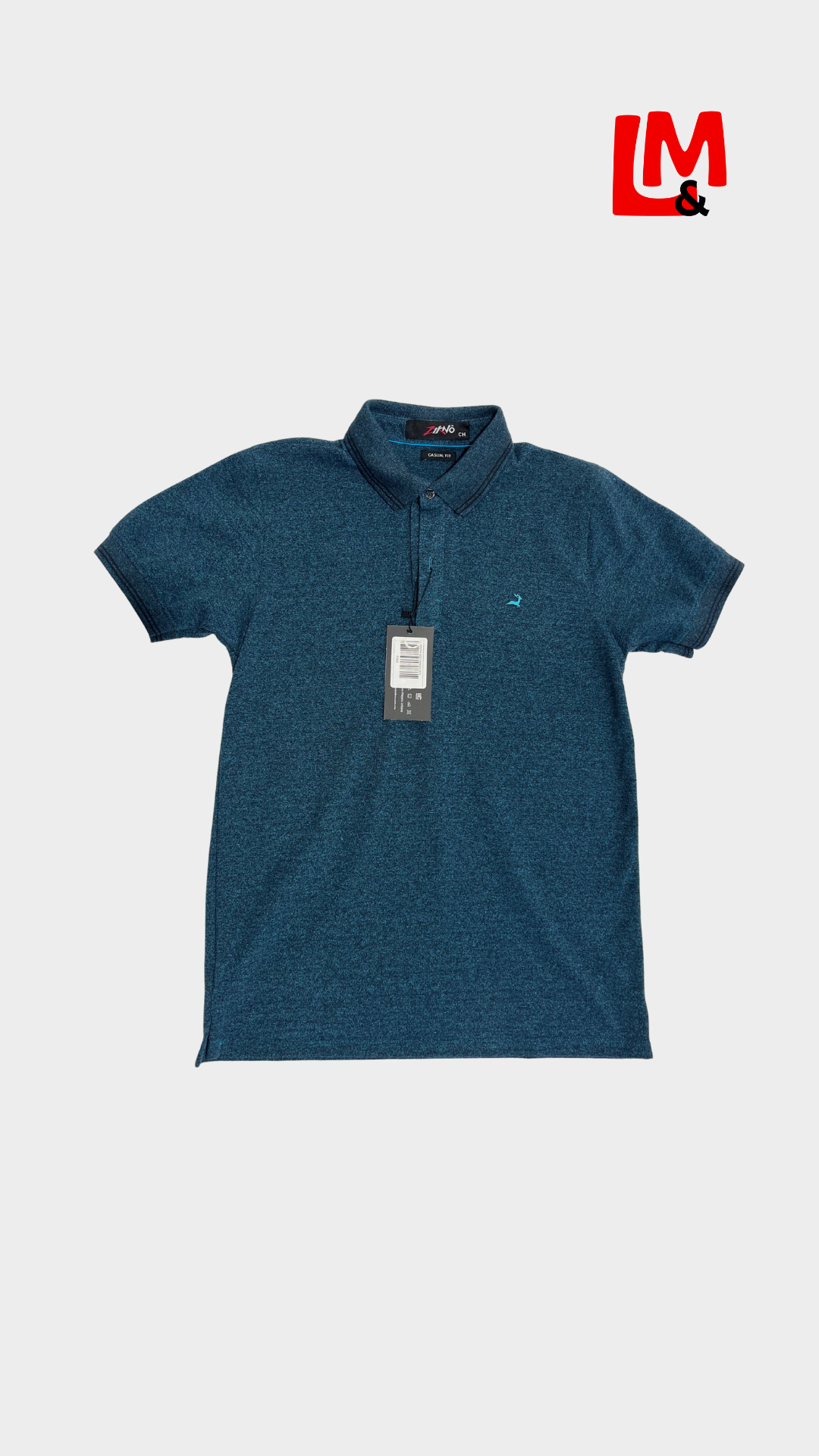 Playera Jaspeada Polo