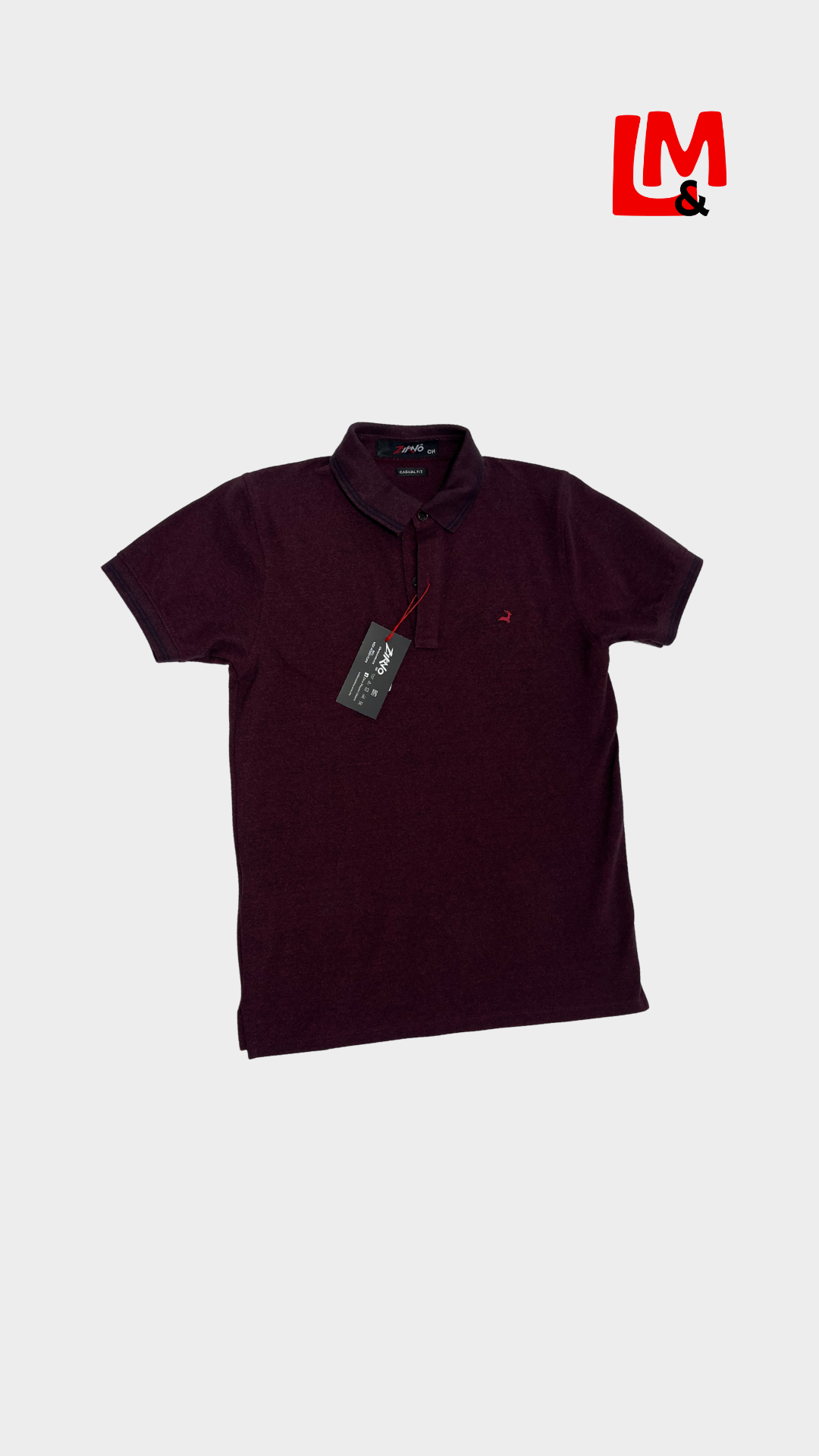 Playera Jaspeada Polo