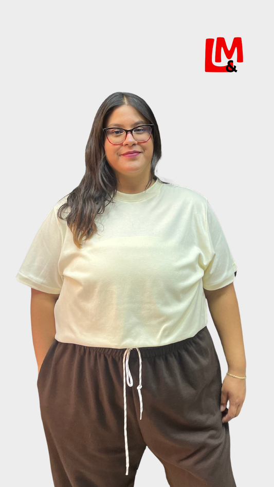 Playera Cuello Redondo
