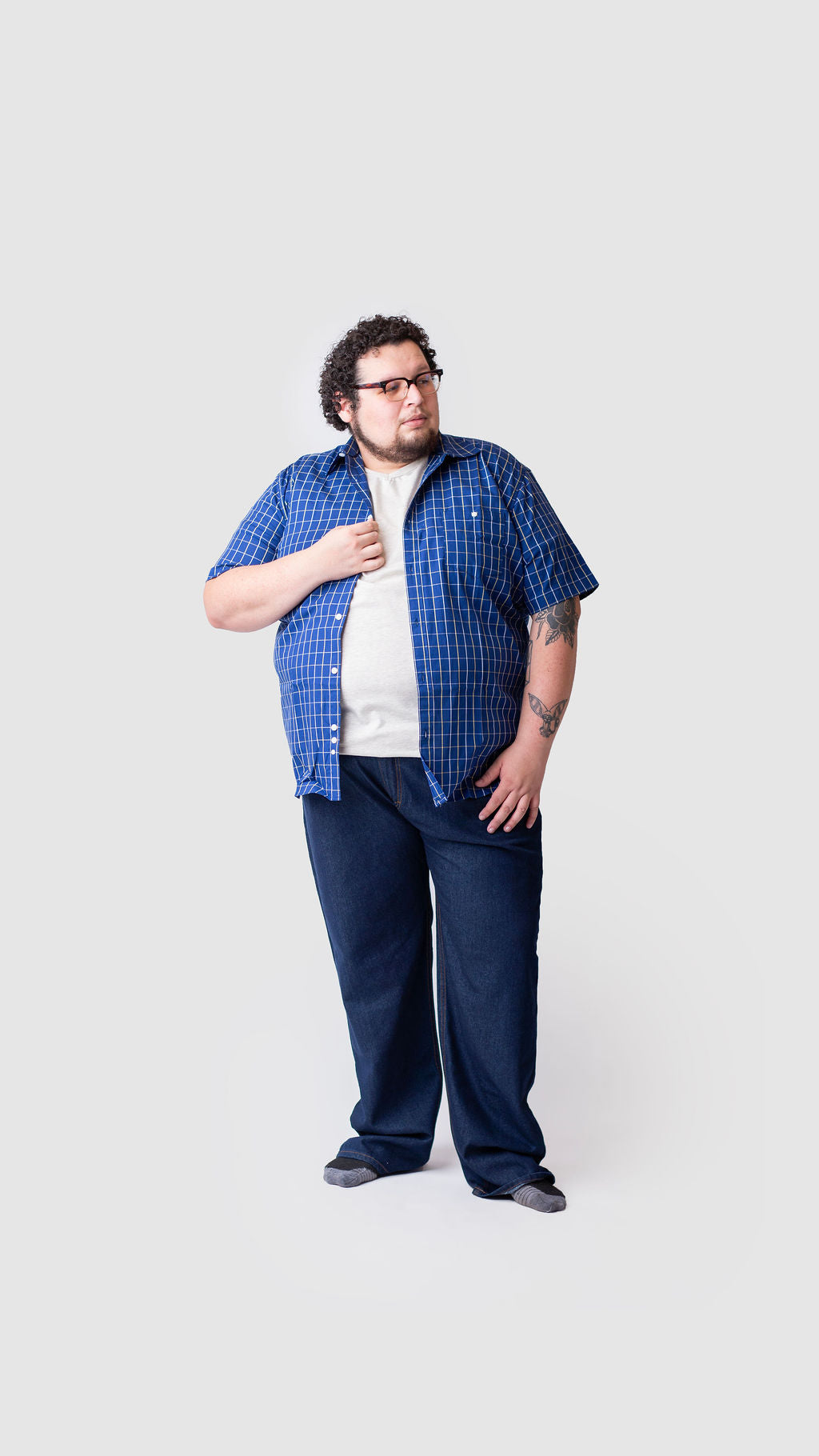 Camisas manga corta - cuadros
