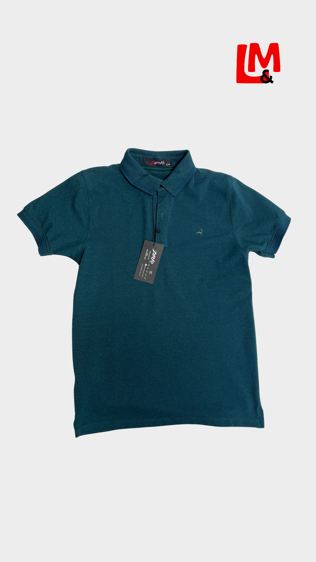 Playera Jaspeada Polo