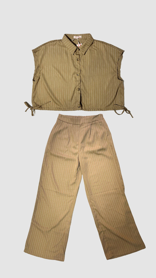 Conjunto con pantalón - rayas