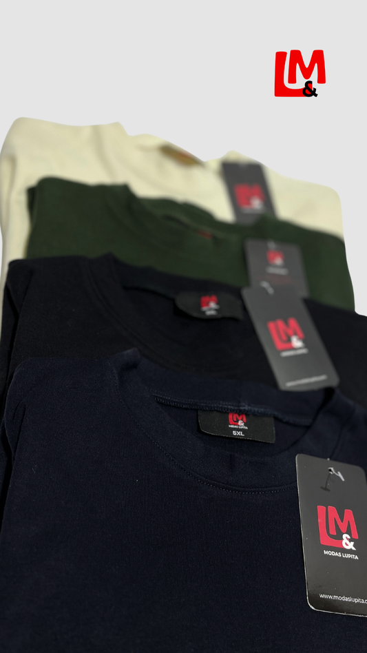 Playera Cuello Redondo (Unisex)